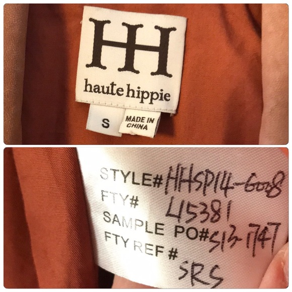 Haute Hippie Moto Slashed Sleeve Jacket - Picture 7 of 8